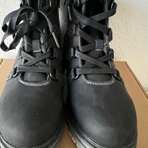 Sporto Black Faux Fur Boots